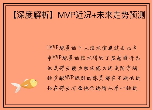 【深度解析】MVP近况+未来走势预测